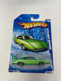 Hot Wheels 2010 Muscle Mania 09/10 ‘70 Plymouth Superbird 087/240 Snow Card Green