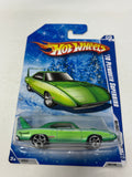 Hot Wheels 2010 Muscle Mania 09/10 ‘70 Plymouth Superbird 087/240 Snow Card Green