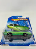 Hot Wheels 2010 Muscle Mania 09/10 ‘70 Plymouth Superbird 087/240 Snow Card Green