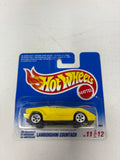 Hot Wheels 1996 International Card Lamborghini Countach 11/12 Short Card