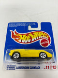 Hot Wheels 1996 International Card Lamborghini Countach 11/12 Short Card