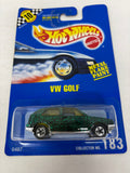 Hot Wheels 1990 Speed Points VW Golf 183 Green