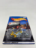 Hot Wheels 2000 Jiffy Lube Blastlane Motorcycle Yellow