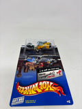 Hot Wheels 2000 Jiffy Lube Blastlane Motorcycle Yellow
