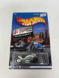 Hot Wheels 2000 Jiffy Lube Blastlane Motorcycle White