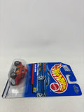 Hot Wheels 1998 Blue Card Baja Bug #835 Red Car