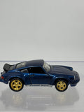 Loose Hot Wheels 2001 Porsche 911 Final Run Dark Blue