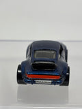 Loose Hot Wheels 2001 Porsche 911 Final Run Dark Blue