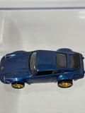 Loose Hot Wheels 2001 Porsche 911 Final Run Dark Blue