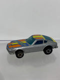 Loose Hot Wheels 1977 Datsun Z Whiz Blackwall Silver