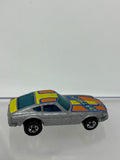 Loose Hot Wheels 1977 Datsun Z Whiz Blackwall Silver