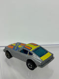 Loose Hot Wheels 1977 Datsun Z Whiz Blackwall Silver