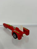Loose Hot Wheels 1982 Tri Car X8 Red W/ Flames