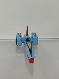 Loose Hot Wheels 1989 49 Tri Car X8 Light Blue Promo