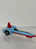 Loose Hot Wheels 1989 49 Tri Car X8 Light Blue Promo