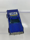 Loose Hot Wheels 1985 Sheriff Patrol 701 Blue