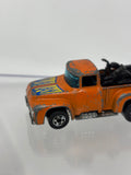 Loose Hot Wheels 1977 Hi Tail Hauler W/ Motorcycles Orange