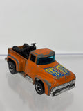Loose Hot Wheels 1977 Hi Tail Hauler W/ Motorcycles Orange
