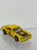 Loose Hot Wheels 1980 Hot Ones Dodge Mirada Stocker Yellow