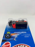 Hot Wheels 1996 Blue Card Troop Convoy #487 Red