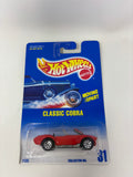 Hot Wheels 1:64 Diecast 1992 Blue Card Classic Cobra #31