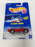 Hot Wheels 1:64 Diecast 1992 Blue Card Classic Cobra #31