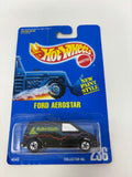 Hot Wheels 1991 Blue Card Ford Aerostar 236
