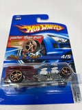 Hot Wheels 2005 Pin Hedz 4/5 Way 2 Fast 94 FTE Wheels
