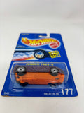 Hot Wheels 1991 Blue Card Zender Fact 4 177 Purple Metal Flake