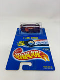 Hot Wheels 1991 Blue Card Zender Fact 4 177 Purple Metal Flake