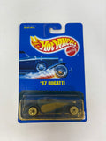 Hot Wheels 1991 Blue Card ‘37 Bugatti 28 Blue