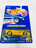 Hot Wheels 1991 Blue Card Lamborghini Diablo 227