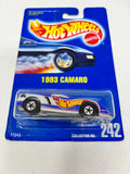Hot Wheels 1991 Blue Card 1993 Camaro #242