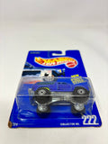 Hot Wheels 1991 Blue Card Blazer 4x4 #222 Error Card Back