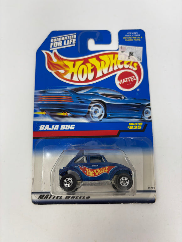 Hot Wheels 1998 Blue Card Baja Bug #835