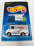 Hot Wheels 1989 Workhorses Delivery Truck Wonder Bread Unpunched