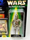 Star Wars The Power of the Force C-3P0 with Removable Arm