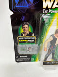 Hasbro Star Wars Power of the Force Han Solo Commtech Chip 1999 New