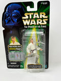 Hasbro Star Wars Power of the Force Luke Skywalker T-16 Skyhopper Commtech Chip 1999 New