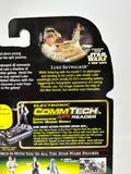 Hasbro Star Wars Power of the Force Luke Skywalker T-16 Skyhopper Commtech Chip 1999 New
