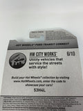 Hot Wheels 2016 HW City Works 6/10 Ford Transit Connect Treasure Hunt