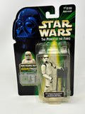Hasbro Star Wars The Power of the Force Stormtrooper with Battle Damage and Blaster Rifle Rack