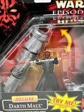 Hasbro Star Wars Episode I Deluxe Darth Maul Swinging Action