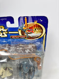 Hasbro Star Wars Attack of the Clones Yoda & Super Battle Droid Force Powers 2002