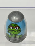 Vintage Oscar The Grouch Weeble Wobbles 1982 Muppets Sesame Street