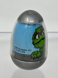Vintage Oscar The Grouch Weeble Wobbles 1982 Muppets Sesame Street