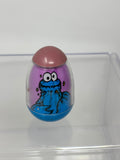 Weebles Cookie Monster Sesame Street Muppet Wobble Roly Poly Vintage