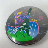 1988 Kings Island Procter & Gamble P&G Dividend Day Pin Back Button
