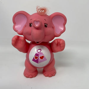 Care Bears 1983 Lotsa Heart Elephant 3.5" Poseable Kenner Vintage toy Cousin