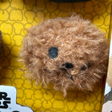 Disney TSUM TSUM Star Wars Plush Collector Set (4 pack) Darth Vader, Han Solo, Chewbacca, Leia